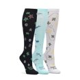 thumbnail image 1 of Nurse Mates Compression Socks 3/Pack Color: Especies en Peligro de Extinción, Tamaño: OS, 1 of 3