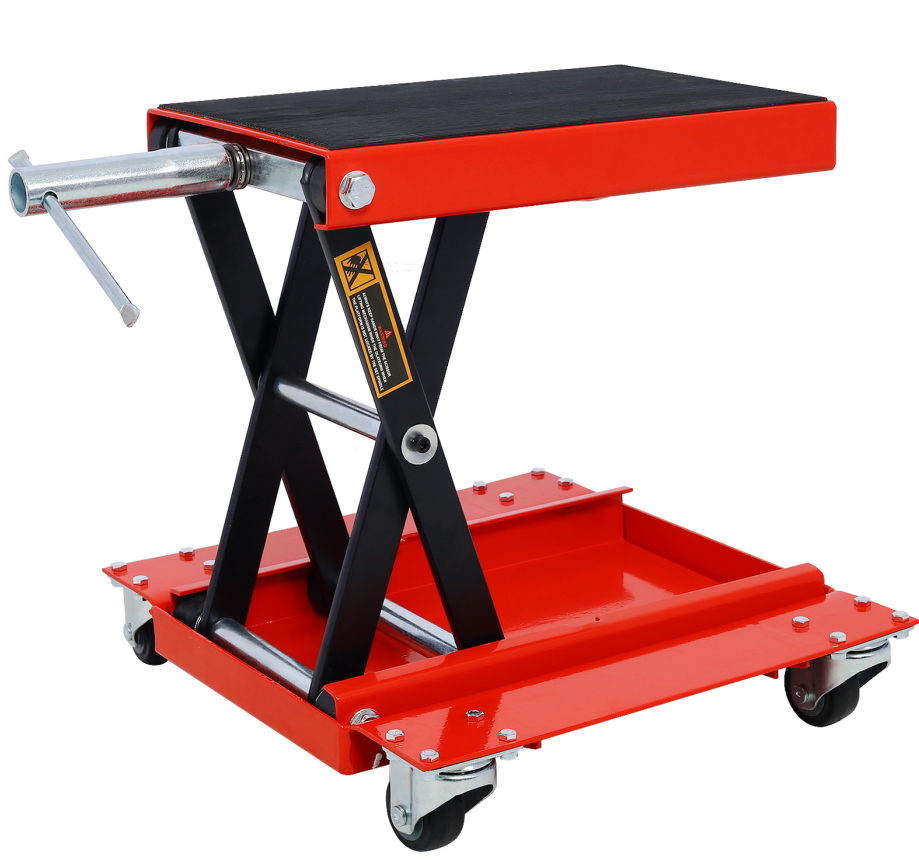 PYLE PLMOTJC11 - Motorcyle Lift Jack & Dolly - Motorcycle Scissor