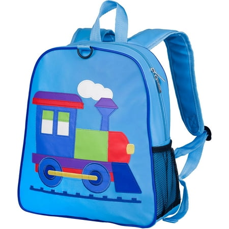 - Train Embroidered Backpack