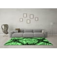 thumbnail image 3 of Ahgly Company Indoor Rectangle Abstract Emerald Green Modern Area Rugs, 5' x 7', 3 of 4