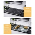thumbnail image 3 of nqOlkjepod Large Induction Cooktop Protector Mat 24"x21", Gray Garden Stove Top Covers for Electric Stove, Retro Mountain Tree Forest Landscape Stove Burner Cover Mats, Glass Top Stove Cover, 3 of 8
