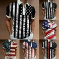 thumbnail image 4 of Ierhent Independent Day Man Shirt American Celebrating Independence Day T-Shirt(White,S), 4 of 5