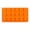 Orange, variant on DVKPTBK 18-Cup Non-Stick Silicone Donut Baking Pan