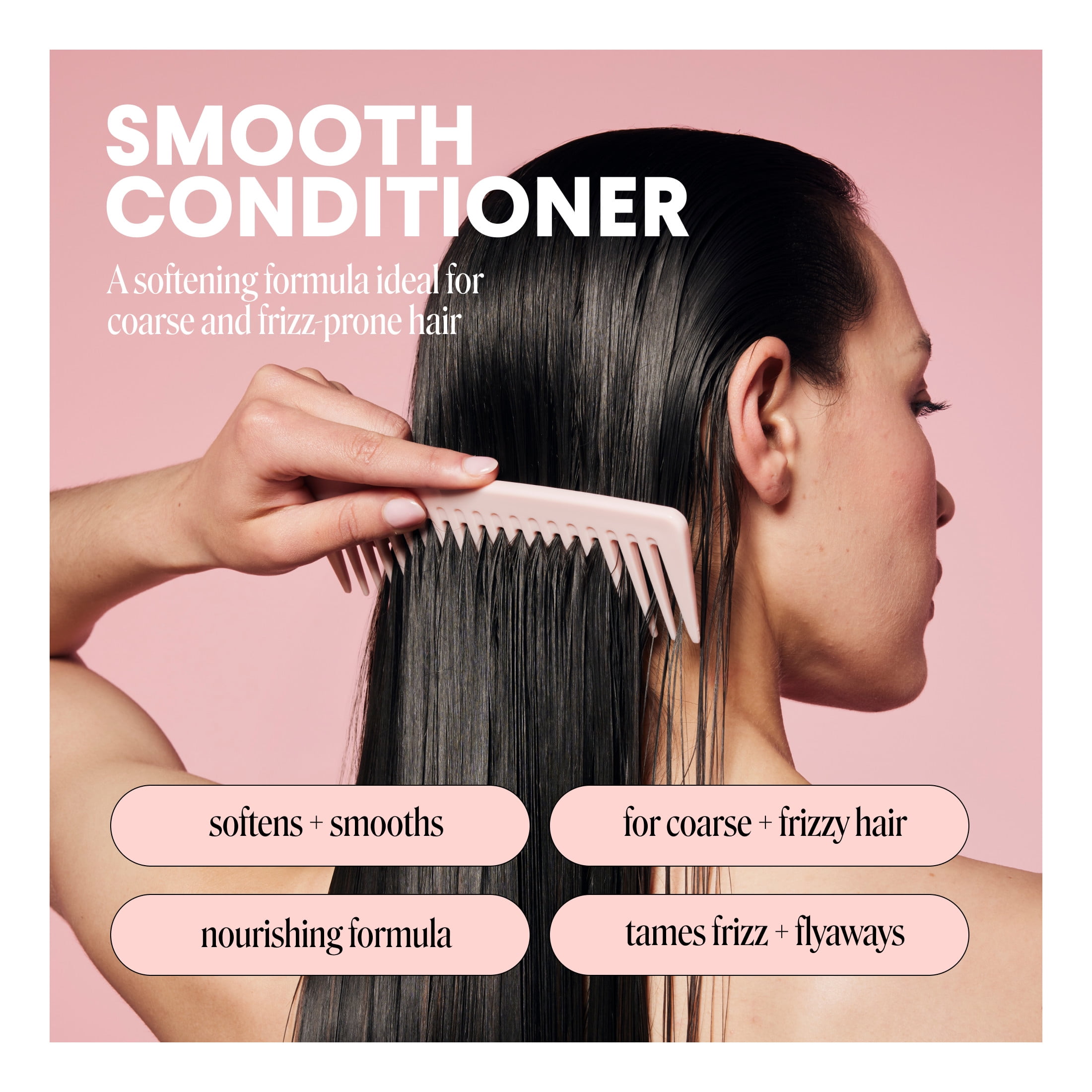 MONDAY Haircare SMOOTH Conditioner with Wheat Protein, Coconut Oil & Avocado Oil for FrizzProne Hair(图3)