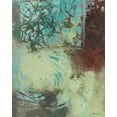 thumbnail image 2 of Combs, Joyce 20x24 Gold Ornate Wood Framed with Double Matting Museum Art Print Titled - Poetry in Motion I, 2 of 4