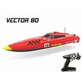 thumbnail image 2 of FMTStore 2 4Ghz Radio Control Control Vector 80 cm Super High Speed Race Boat ABS Unibody RC ARTR w ESC Brushless Motor v798 1, 2 of 9