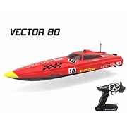 FMTStore 2 4Ghz Radio Control Control Vector 80 cm Super High Speed Race Boat ABS Unibody RC ARTR w ESC Brushless Motor v798 1