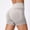 Khaki, variant on Womens High Waist Yoga Shorts 2026 Comfy Summer Solid Color Gym Workout Bermuda Shorts Beach Vacation Stretchy Running Beach Shorts