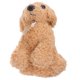 thumbnail image 5 of Bed Time Juguetes de peluche, caniche de peluche, figura de perro de peluche (marrón claro, etiquetas aleatorias), 5 of 7