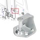thumbnail image 5 of Rear Back Door Middle Latch Striker For Ford Transit MK6/7 Ford Connect 1507941 NO.59525, 5 of 5
