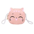 thumbnail image 1 of Huanglei Children's Change Purse Mini Cat Wallet Cartoons One Shoulder Messenger Bag, 1 of 1