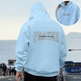thumbnail image 2 of Mens Jesus Hoodies Christian Religious Graphic Hooded Sweatshirt Letter Print Long Sleeve Pullover Tops M, 2 of 7