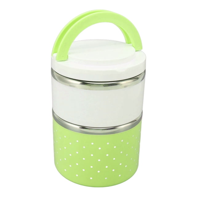 Caja Bento fiambrera Bento de doble capa ligera antifugas sellado interior de acero inoxidable inodoro para oficina ANGGREK Otros