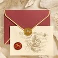 thumbnail image 6 of Horse Wax Seal Stamp Embossed Stamp Sealing Vintage Elegant Removable 1" Brass Seal Wood Handle for Wedding Engagement Party Invitations Envelopes Gift Packing Cards Envelopes Decoration, 6 of 9