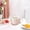 Pink, variant on Specollect Clearance 3 Cute Rabbit Bowl with lid,Unbreakable Cereal Bowls,Microwave and Dishwasher Safe Bowls,Eco-friendly Safe Kitchen Cereal Bowl,Kids Bowl suitable for cereal,salad,snack and soup