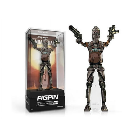 UPC: 0810021535142 | Star Wars: The Mandalorian IG-11 FiGPiN 3-Inch Enamel Pin