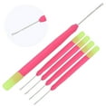 thumbnail image 1 of Dreadlock Making Hook, Portable Hook Set, Hair Styling Crochet Hook Kits,  Extension Hooks Pulling Hook Needle For , Feather And Rug Making, 1 of 8