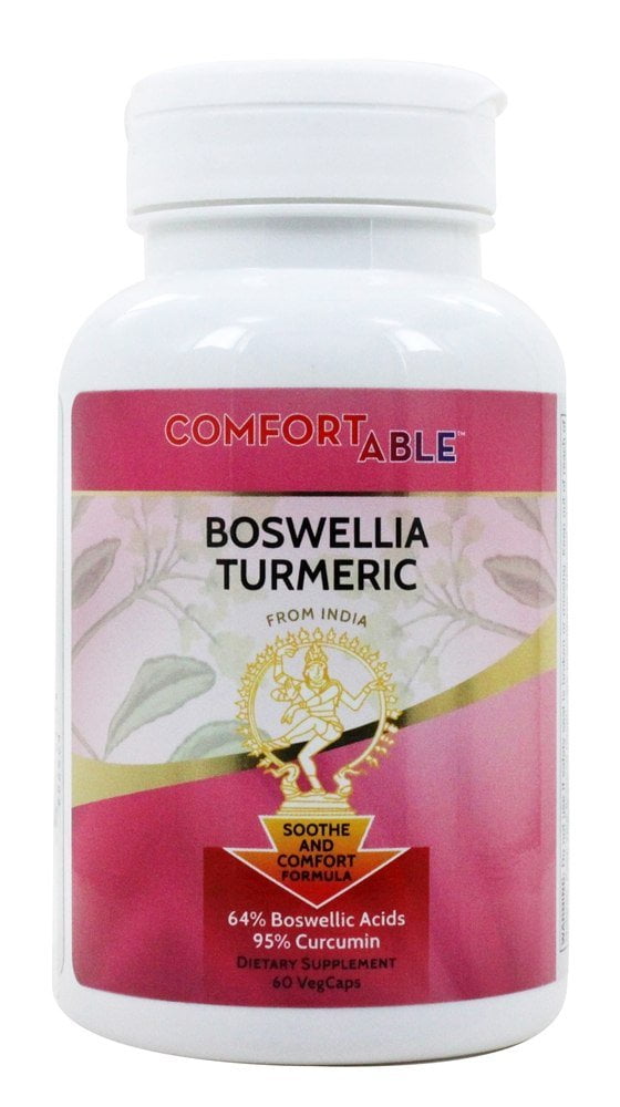 LifeTime Vitamins - Comfort Able Boswellia Turmeric - 60 Vegetarian Capsules