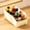 Beige, variant on YIMWNYI Storage Cabinet Box for Home Kitchen, Versatile Organizer, Space-Saving Basket, Ideal for Snacks and Condiments, Durable Plastic, Multi-Purpose Storage Solutions
