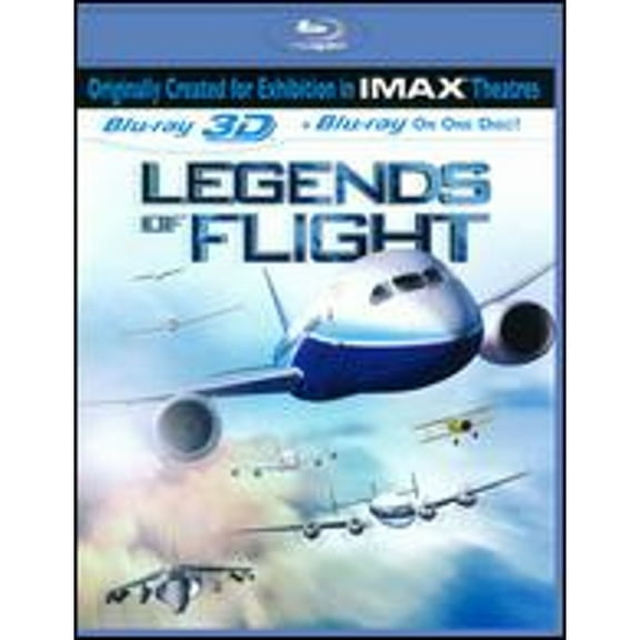 Pre-Owned Legends of Flight [3D] [Blu-ray] (Blu-Ray 0014381718157) directed by Stephen Low