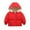 Red, variant on Kiijoy Boys Winter Padded Jacket Thick Hooded Jacket Outerwear, Sizes 18-24M