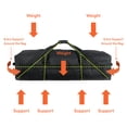 thumbnail image 2 of Fitdom 106L 45" Heavy Duty Extra Large Duffle with Upgrade Zipper, Durable & Water Resistant. Perfect as Camping Bag Travel Storage Tent Storage Sports Equipment Bag For Coaches & More, 2 of 6