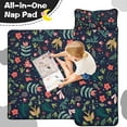 thumbnail image 4 of Pioneer Flower Floral Print Pattern Toddler Nap Mats for Kids Preschool,Sleeping Mat Bag or Kids,Toddler Sleeping Bag,Toddler Nap Mat or Daycare, 4 of 6