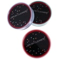 thumbnail image 1 of 3Pcs Round Eye Shadow Makeup Brush Cleaning Mat Pad Scrubber for Women, 1 of 8