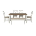 thumbnail image 3 of Powell Jane Brown 6 Piece Dining Set, 3 of 21