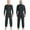 Dark Grey, variant on Adult Adaptive Dementia Clothing Back Zip Anti-Strip Jumpsuit for Alzheimers Elderly Men and Special Needs Dark Blue M