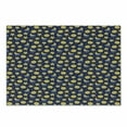 thumbnail image 1 of Cartoon Cutting Board, Funny Night Sky Chipper Moons and Stars Sleeping Time Abstract Cartoon, Decorative Tempered Glass Cutting and Serving Board, Small Size, Navy Blue Orange Yellow, by Ambesonne, 1 of 1