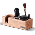 thumbnail image 3 of Tamper Station,Tamper Station Tamper Puck Espresso Kit Station Espresso Coffee Bar Include Wooden 1 Espresso Stirrer And Screen Stirrer In 1 Wooden Station 6 Espresso Tamper Puck Screen Brush Coffee, 3 of 6