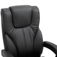 thumbnail image 4 of Topcobe Home Office 360° Swivel Adjustable Massage Chair, Modern Ergonomic Computer Chair with Footrest & Remote Controller, Black, 4 of 7