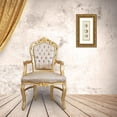 thumbnail image 3 of Audit, Lisa 9x18 Gold Ornate Wood Framed with Double Matting Museum Art Print Titled - Coastal Jewels Panel II, 3 of 4