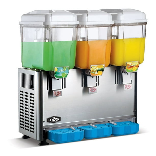 KWS Commercial Stainless Steel Hot and Cold Drink Dispensers