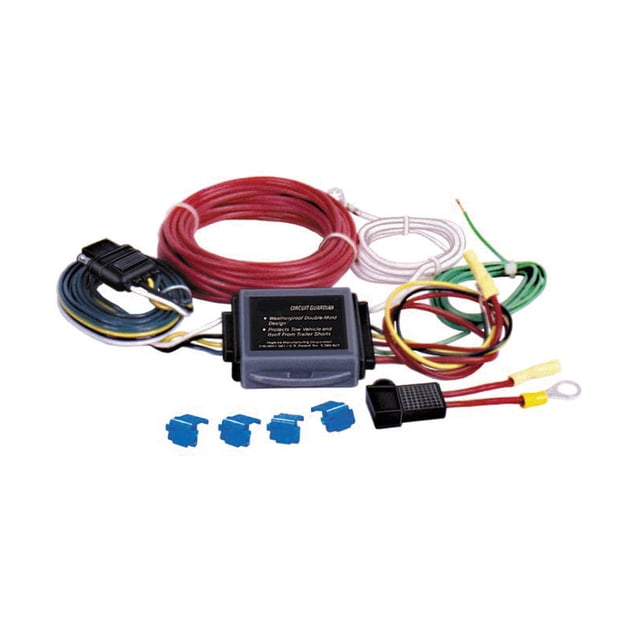 Husky Towing Convertisseur de Feu Arrière 13163 Alimenté par Batterie Directe; Résistant aux Courts; avec Protection de Circuit; 8 Ampères; Sans Sonde de Circuit; Longueur de 72 Pouces
