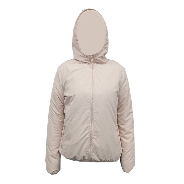 Chamarra George Talla M Coral Reversible Rosa