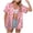 Light Pink, variant on felwors Women's Tropical Vacation Hawaiian Shirt Pink Hibiscus Palm Leaf Print Short Sleeve Button Down Beach Casual Summer Shirt (Light Purple, XXL)
