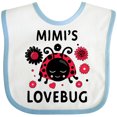 thumbnail image 3 of Inktastic Valentine's Day Mimi's Lovebug Boys or Girls Baby Bib, 3 of 4