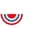 A, variant on Stars and Stripes Pleated Bunting Flags — 4th of July Decorations — Porch Railings, Fence Lines & Garage Doors, celebrating Summer BBQ Parties with classic Americana Style