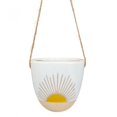 thumbnail image 1 of Set of 6 Sun Beams Pattern On Hanging Planter, 1 of 3