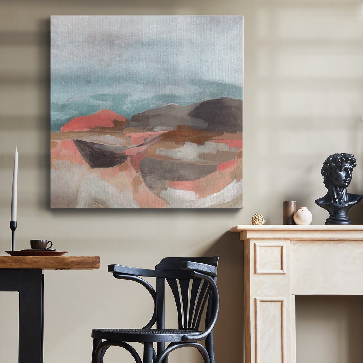 Wexford Home Tectonic Plateau II-Premium Gallery Wrapped Canvas, 10" x 10" - Ready to Hang