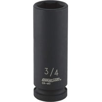 Channellock 1/2" Drive 3/4" 6-Point Deep Standard Impact Socket