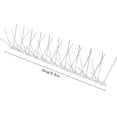 thumbnail image 2 of Solución para disuadir a las aves, pinchos antipalomas de acero inoxidable, preensamblados para uso inmediato, resistentes a la intemperie, protección eficaz contra las aves, incluidos gorriones,, 2 of 5