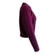 thumbnail image 3 of Suéter George para Mujer, con Cuello Tipo Polo Botones en Pecho Trenzado Cables Vino Talla G, 3 of 4