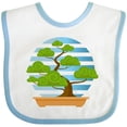 thumbnail image 3 of Inktastic Bonsai Tree Garden Girls Baby Bib, 3 of 4