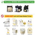 thumbnail image 2 of Kit de extractor de leche compatible con Maymom y extractor Medela con estilo, 2 of 9