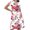 Multicolor A6, variant on Hrsba Kids Summer Dress,Casual Dress for Girls,Toddler Kids Girls Print Short Sleeve Stretchy Dress A Line Dress