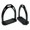 black, variant on Horse Riding Stirrup With Rubber Pads, Equestrian Sports, Ankle Protection