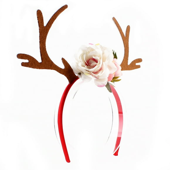 YSNOOWE Deer Antler Headband Costume for Christmas Celebrations 1Pack